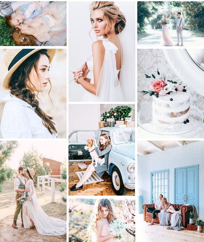 Bright and Airy presets