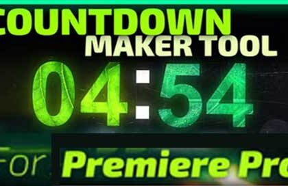 Countdown Maker Tool Premiere Pro