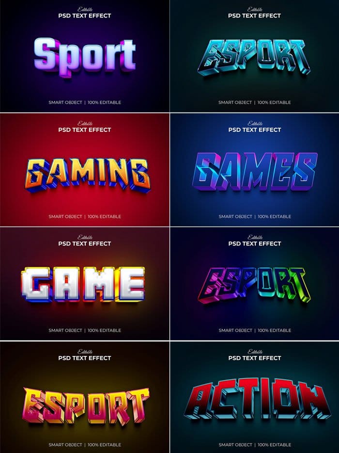 CreativeMarket - Esport Text Effect Bundle v.2 Esport Text Effect Bundle v.2