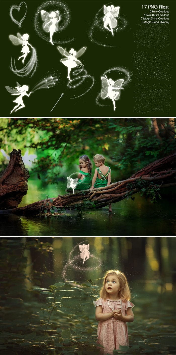 CreativeMarket - Fairy Tale Overlays Fairy Tale Overlays