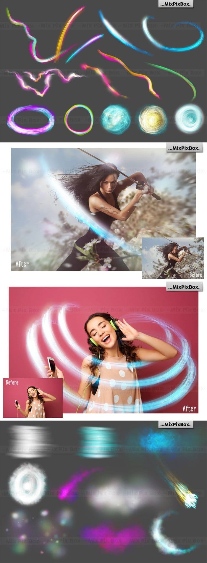CreativeMarket - Fantasy Effects Overlays Fantasy Effects Overlays