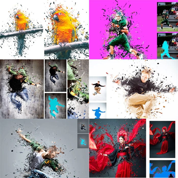 CreativeMarket - Liquid Dispersion Ps Action Liquid Dispersion Ps Action