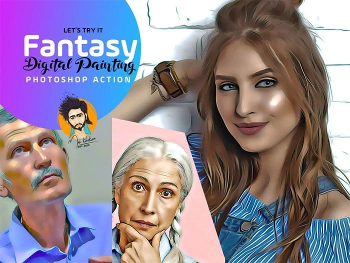 Fantasy Digital Painting PS Action Fantasy Digital Painting Action