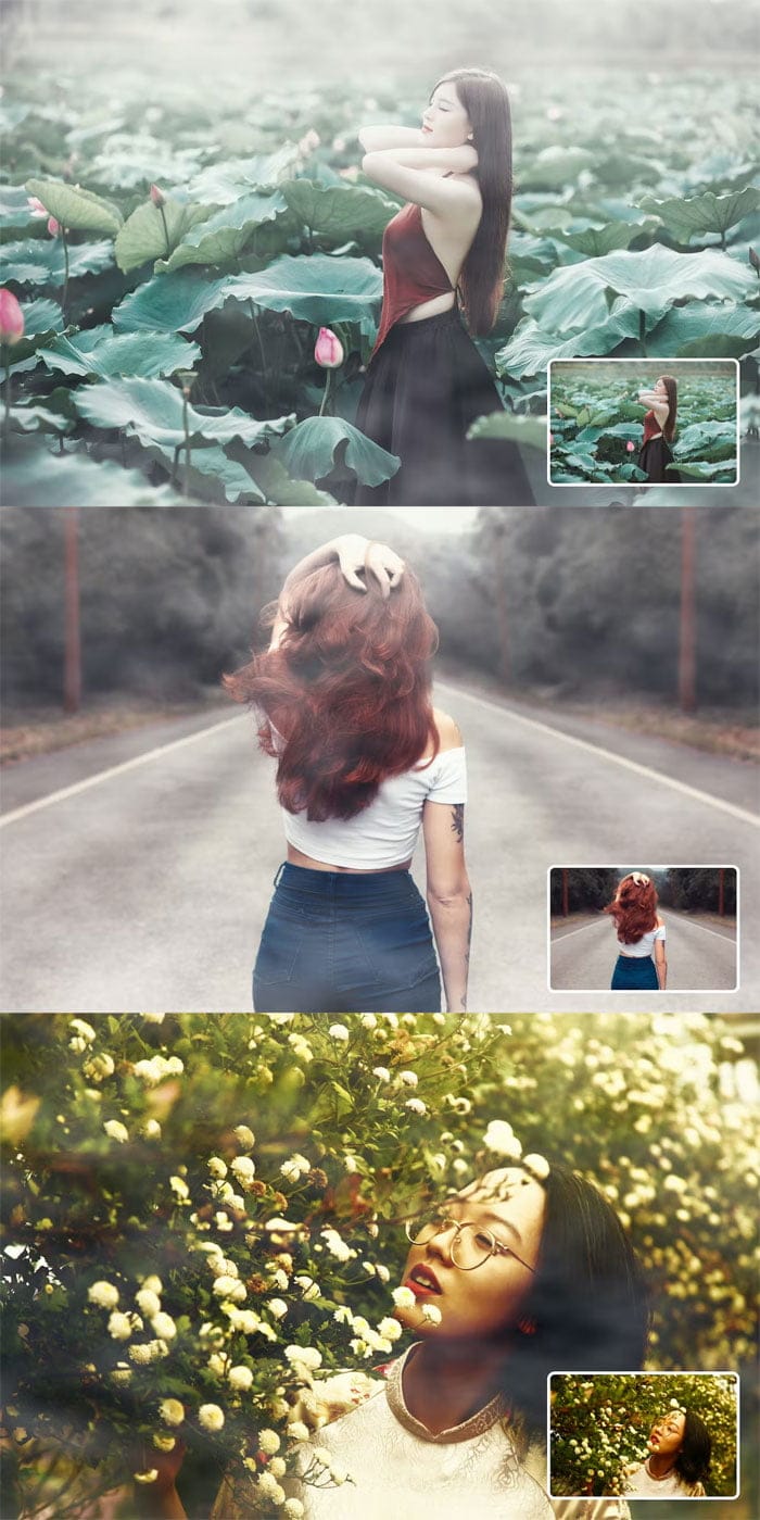 Fog Photo Effect Photoshop Action Fog Photo Effect Action