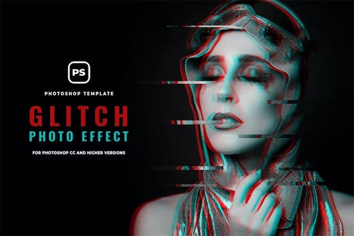 Glitch Effect Photoshop Free Download Glitch Effect Photoshop
