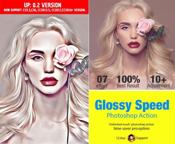 Graphicriver - Glossy Speed Art Action Glossy Speed Art Action