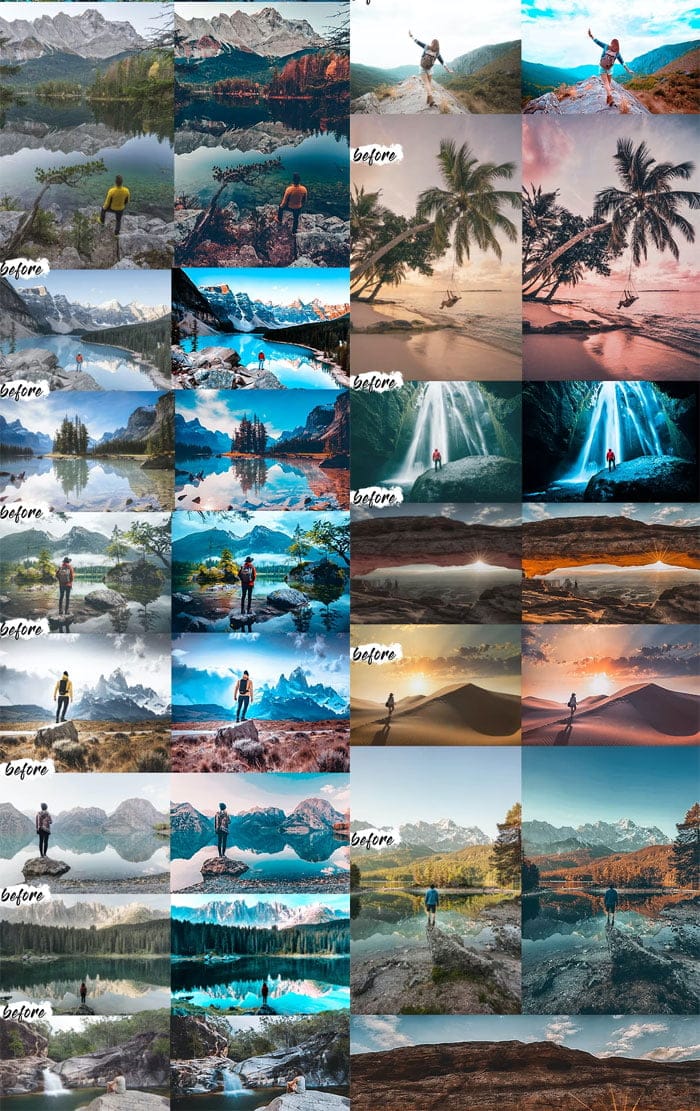 Graphicriver - Landscap Photoshop Actions Landscap Photoshop Actions