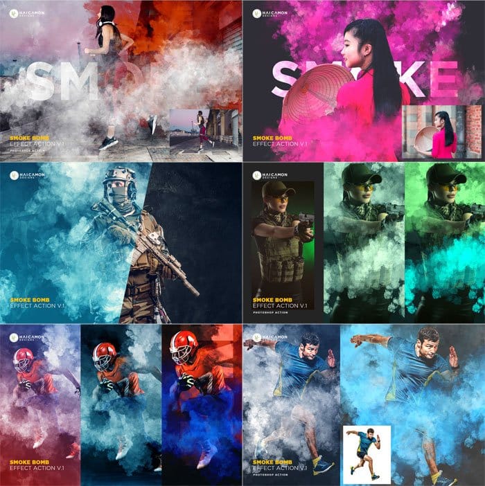 Graphicriver - Smoke Bomb Effect Action V.1 Smoke Bomb Effect Action V.1