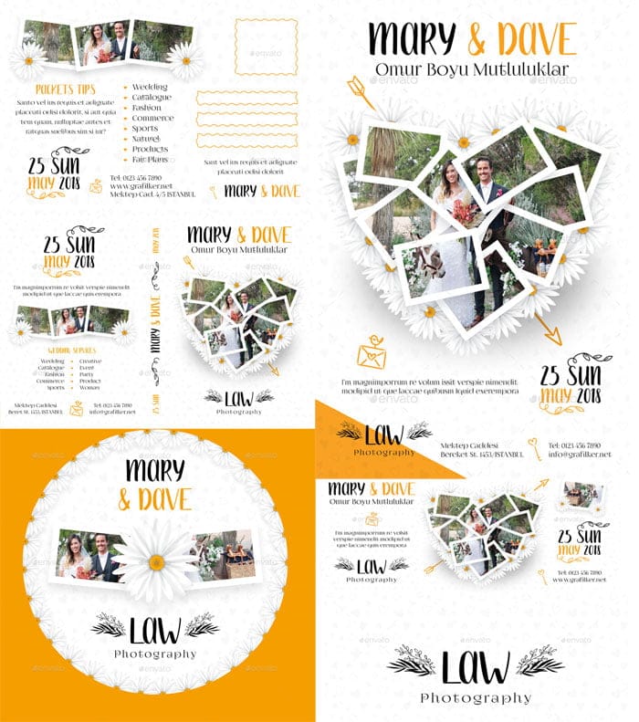 Graphicriver - Wedding Event Bundle Templates Wedding Event Bundle Templates