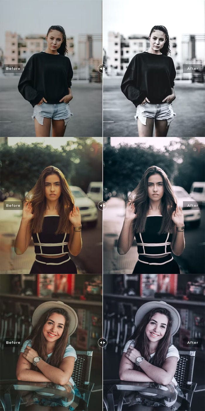 Graphite Presets for Mobile and Desktop Lightroom Graphite Presets Mobile Desktop
