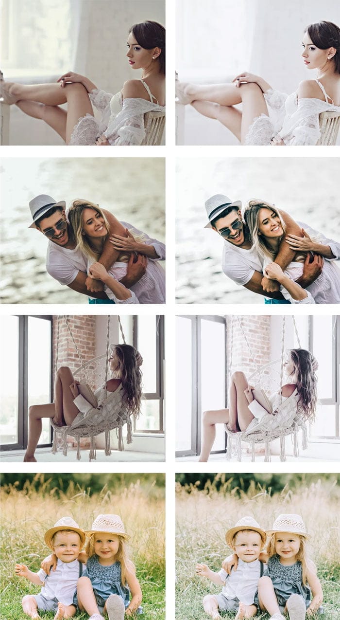 Light and Airy Lightroom Presets Light Airy Lightroom Presets