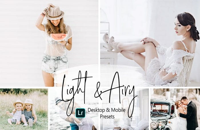 Light and Airy Lightroom Presets Light Airy Lightroom Presets