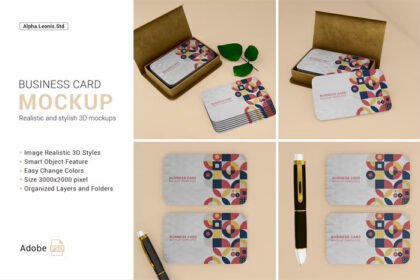 Mockup Business Card Pack