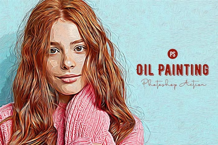 Oil Painting Photoshop Action Oil Painting Photoshop Action