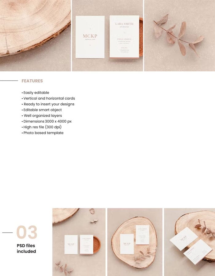 Organic Business Cards