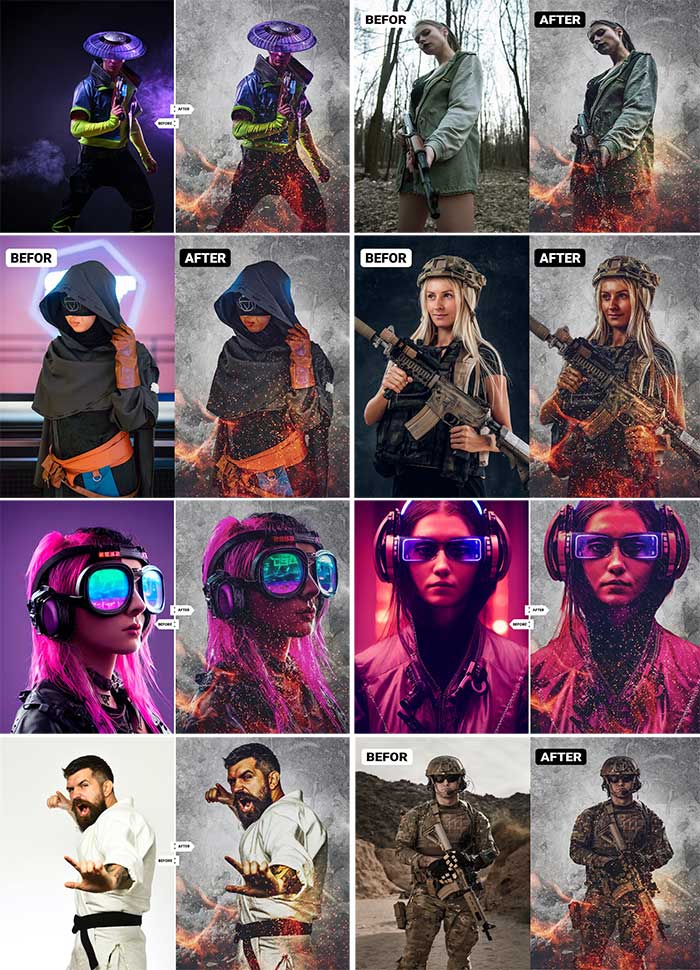 Photo Art Gaming Photoshop Action Free Download Photo Art Gaming Photoshop Action