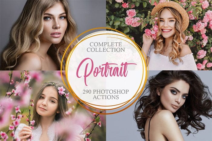 Portrait Photoshop Action Collection Portrait Action Collection
