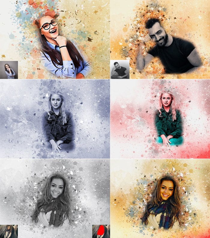 Pro Oil Artistic Photoshop Action Pro Oil Artistic Action