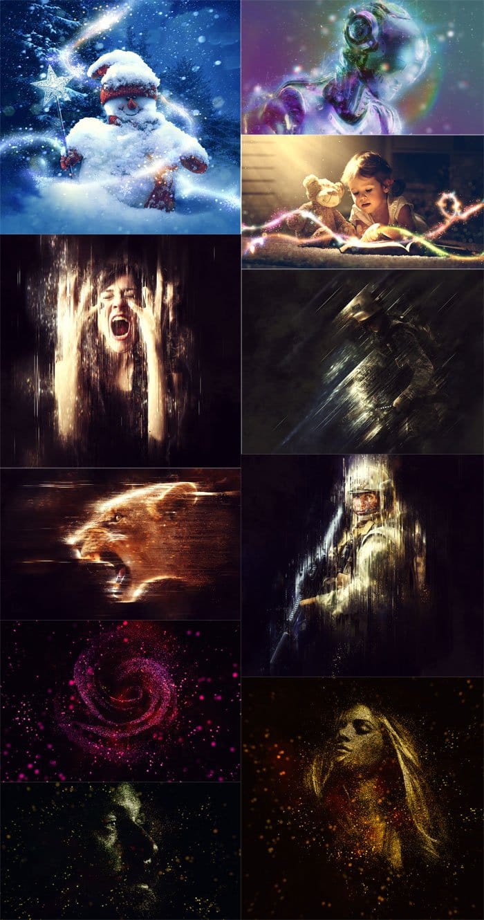Shining 4 in 1 Bundle for Adobe Photoshop CS3+ Shining 4 in 1 Bundle CS3+