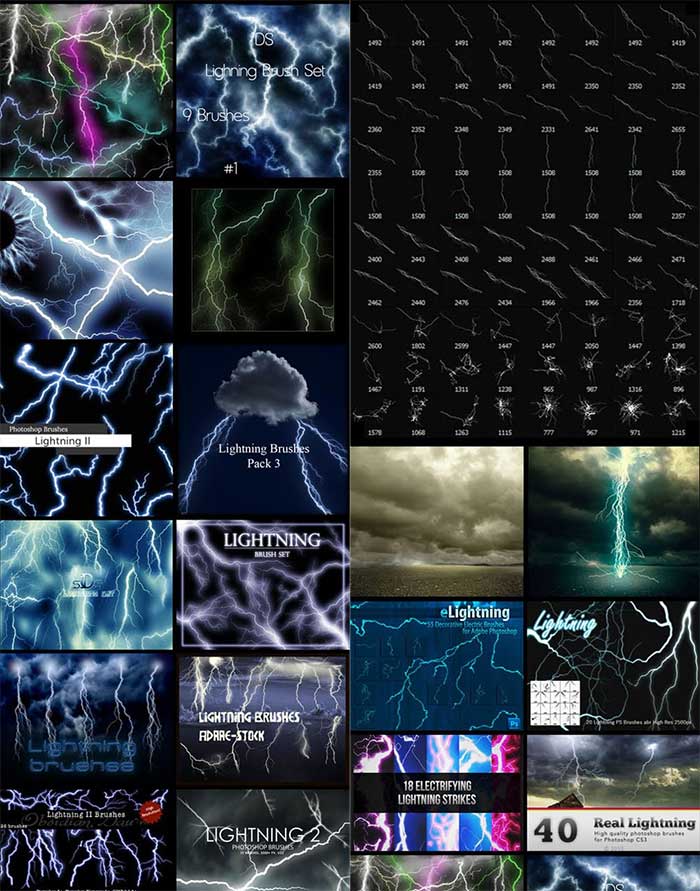 200 Ultimate Lightning Brushes Ultimate Collection 200 Lightning Brushes