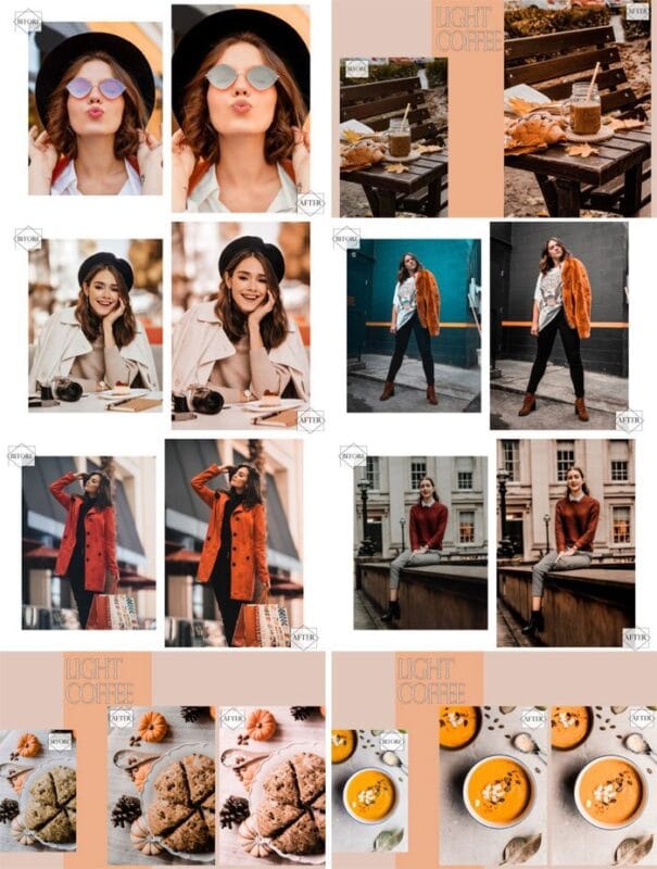 12 Mobile Lightroom Presets Light Coffee 12 Mobile Lightroom Presets Light Coffee