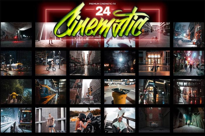 24 Film Music PRO Lightroom Effects 24 Film Music PRO Lightroom Effects