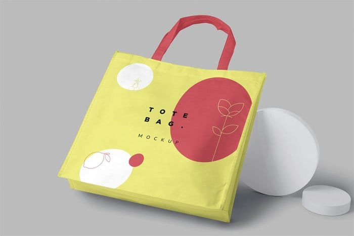 4 Tote Bag Mockups 4 Tote Bag Mockups