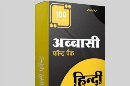 Abbasi Hindi Font Pack Free Download