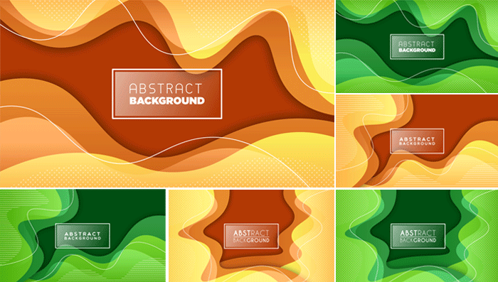 Geometric Colorful liquid Backgrounds