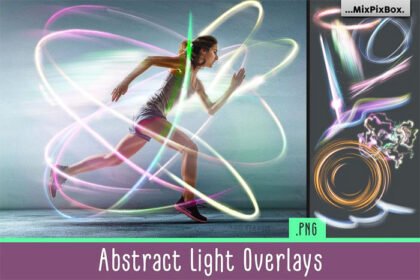 Abstract Light Overlays