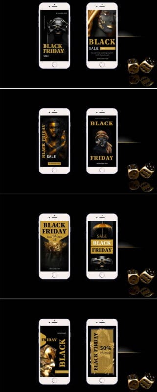 Black Friday Instagram Stories Black Friday Instagram Stories