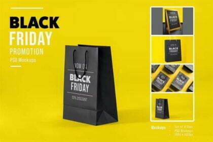 Black Friday Mockup Free Download