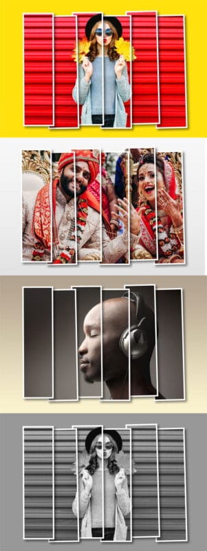 CreativeMarket - Vertical Panel Photoshop Action Vertical Panel Photoshop Action