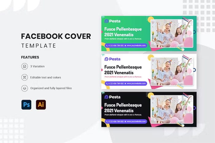 Facebook Cover Photo Pesta 1