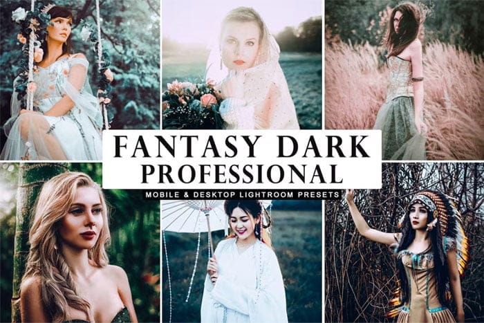 Fantasy Dark Professional Lightroom Presets Fantasy Dark Professional Presets