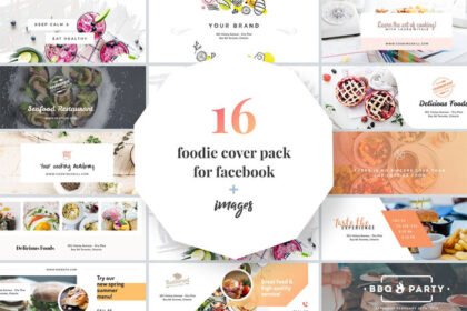 Foodie Facebook Cover Pack