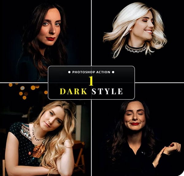Graphicriver - Dark Style Photoshop Action Dark Style Photoshop Action