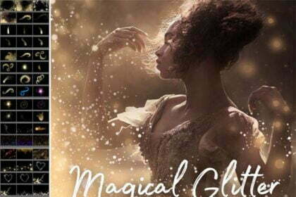 Magical Glitter Overlays & Brushes