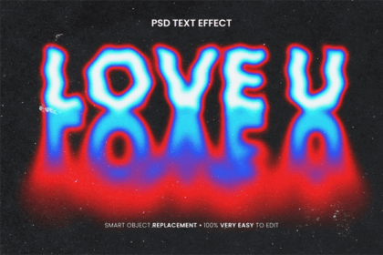 Love You Text Effect