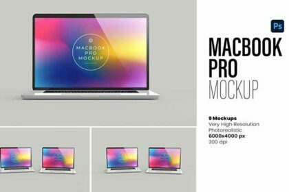 Macbook Pro Mockup
