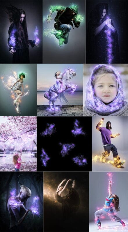 Magic Dust Photoshop Action Magic Dust Photoshop Action
