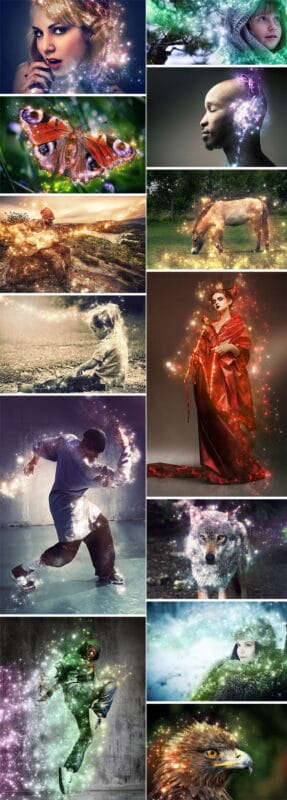 Magic Dust Photoshop Action Magic Dust Photoshop Action