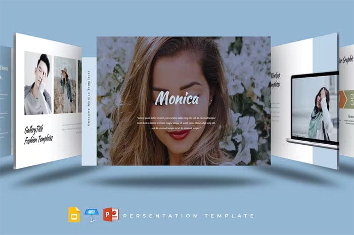Monica Presentation Template Monica Presentation Template