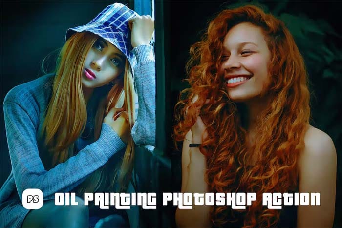 Oil Painting Photoshop Action Free Download Oil Painting Photoshop Action