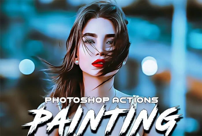 Painting Photoshop Action Painting Photoshop Action