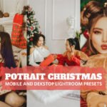 Portrait Christmas Lightroom Presets Desktop Mobile