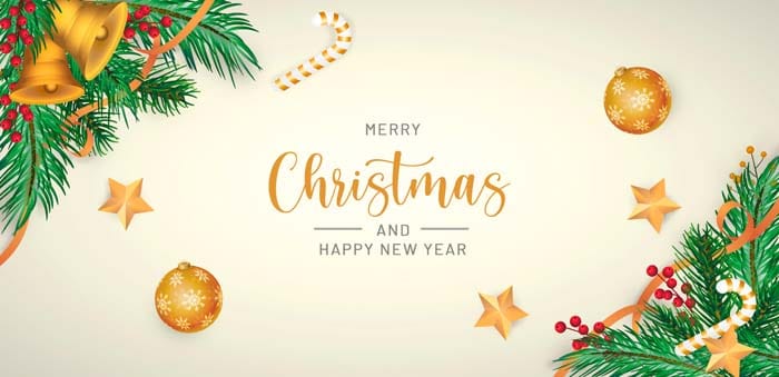 Realistic Merry Christmas PSD Background Realistic Merry Christmas Background