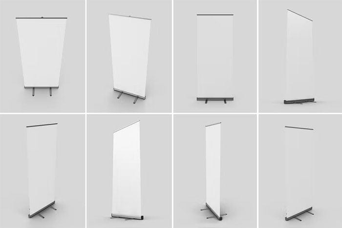 Roll Banner Mockups Roll Banner Mockups