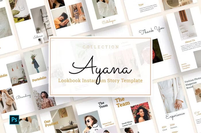 Ayana Lookbook Instagram Story Template Ayana Lookbook Instagram Story Template