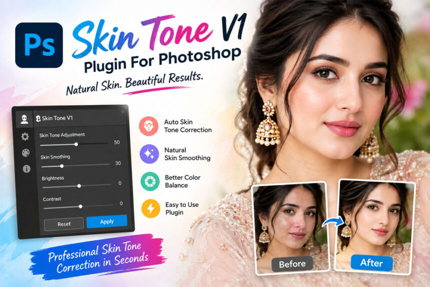 Skin Tone V1 Plugin For Photoshop